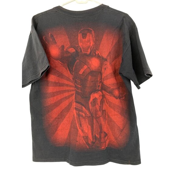 Thessh Mexico Graphic T-Shirt Unisex OS Black Graphic Anime Movie Iron Man - Picture 4 of 5